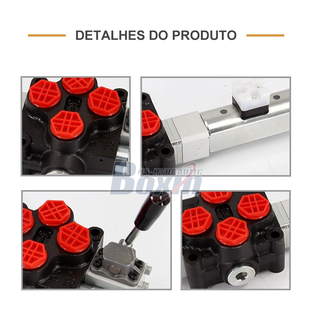 Factory Wholesale Q45 Solenoid and Manual 1 Spool Monoblock Valve